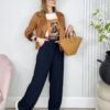 Pantalón Pinzas OLIVIA Marino
