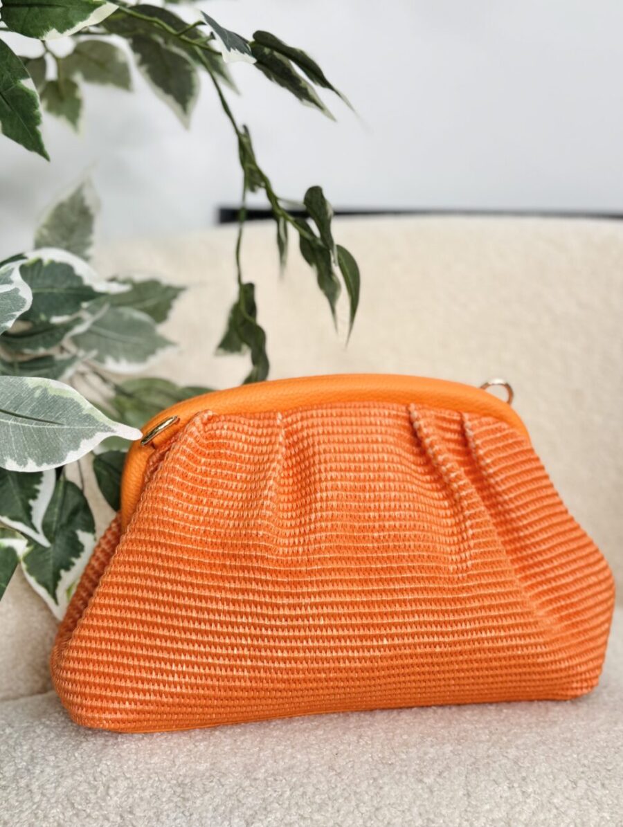 Bolso Rafia COSY Naranja