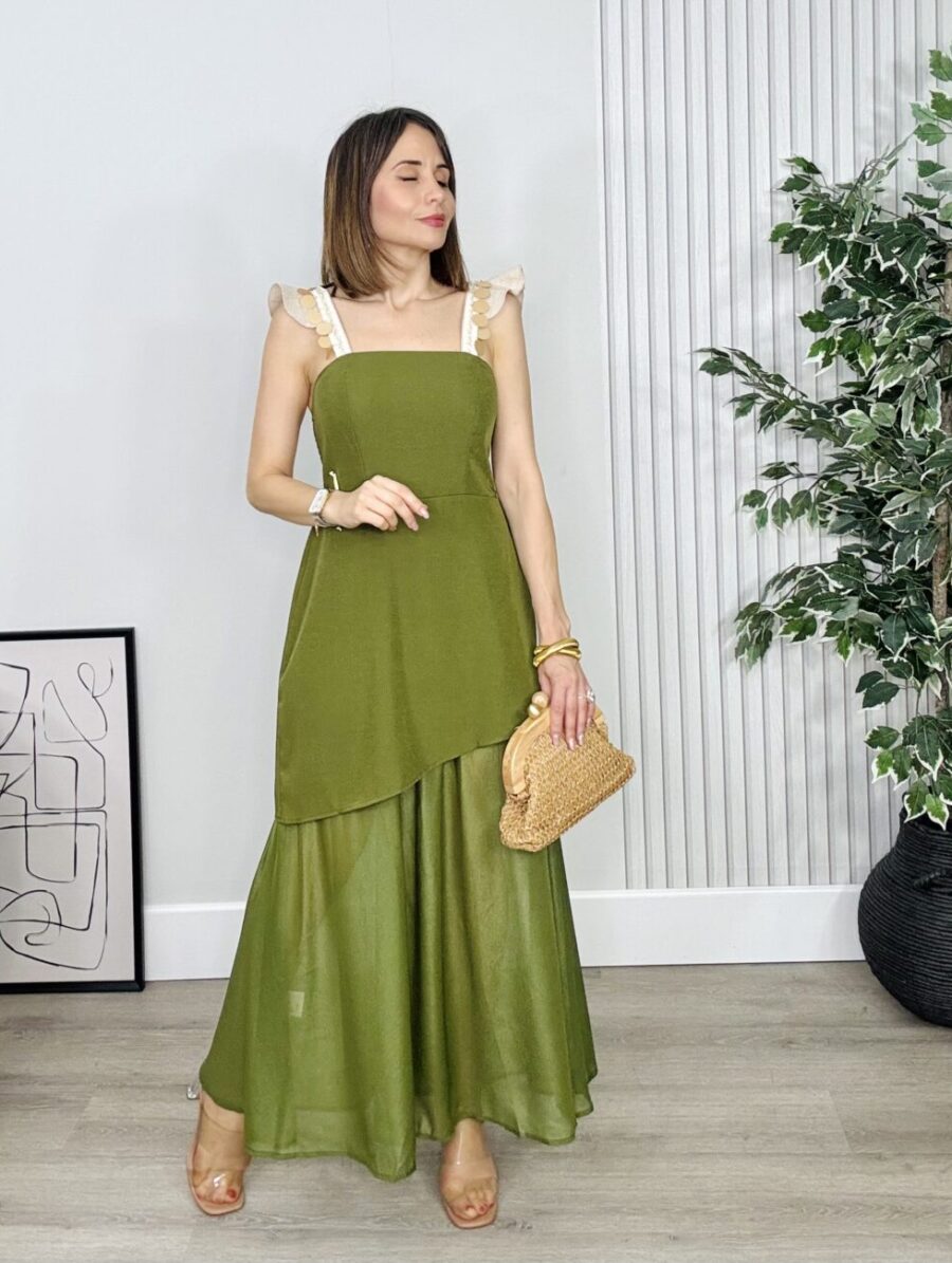 Vestido OLIVETTA Verde