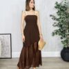 Vestido OLIVETTA Choco