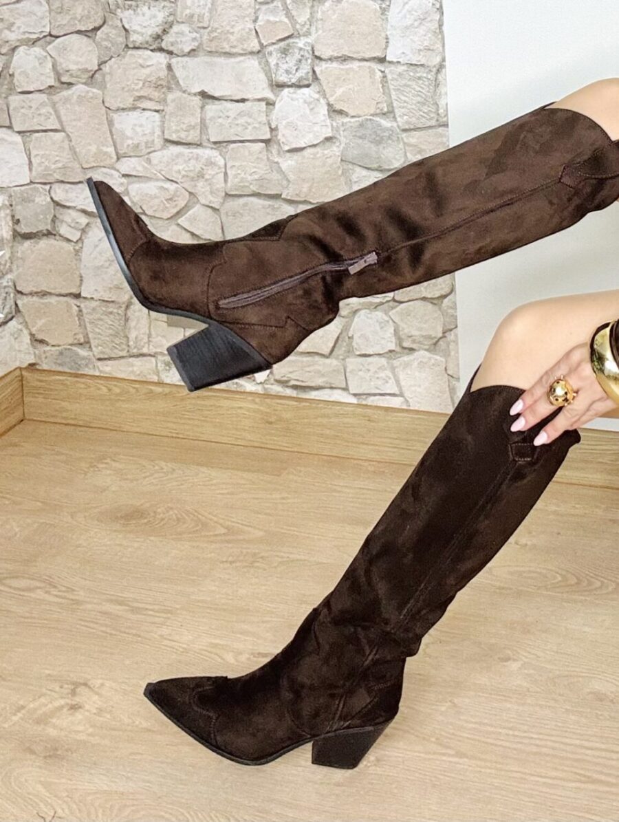 Bota DAKOTA Serraje Chocolate