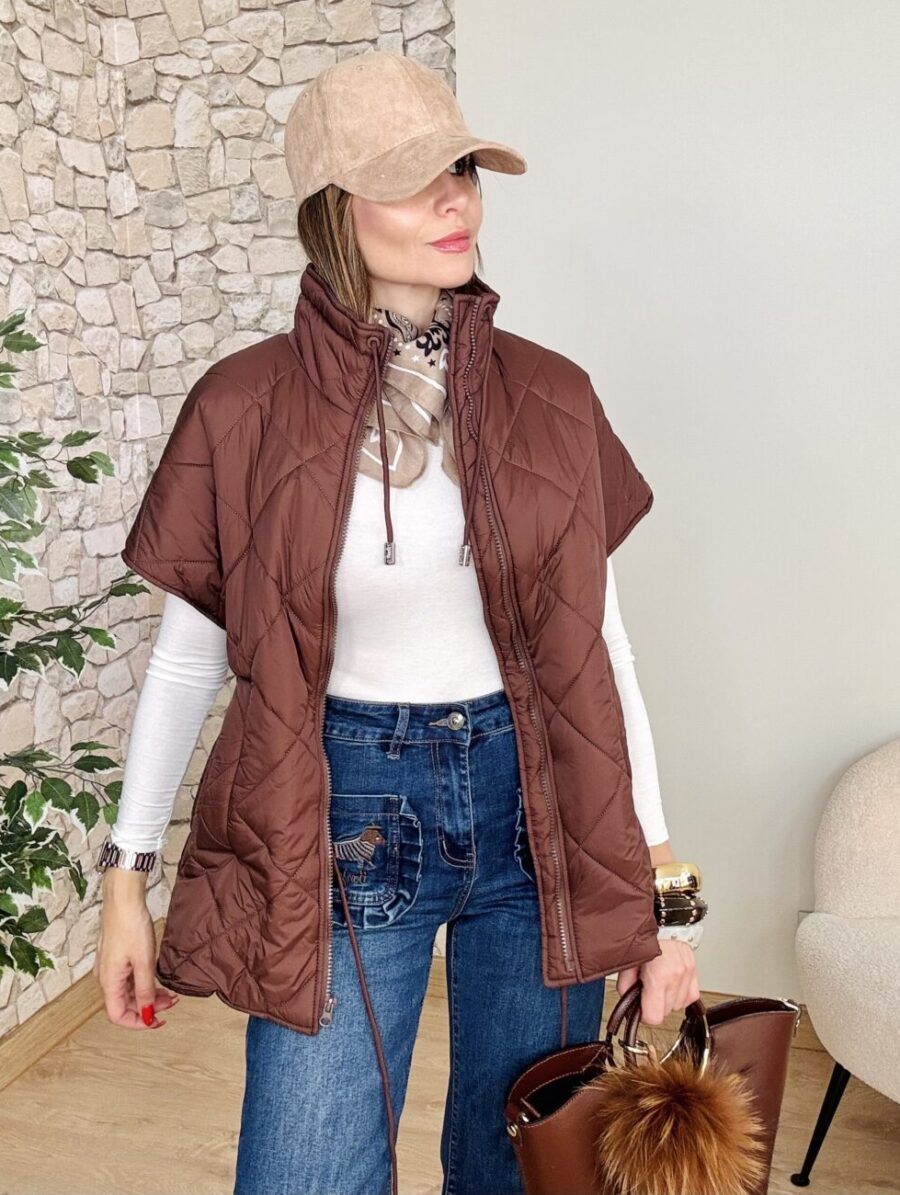 Alternative view of Pañuelo PAISLEY Moka