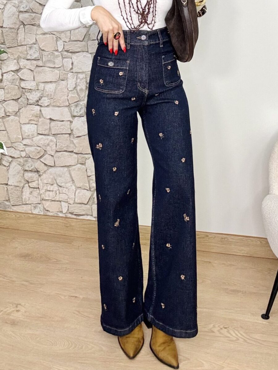 Pantalón BLOOM Bordado