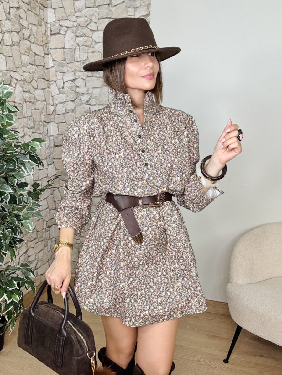 Vestido Camisero DAFNE Florecitas