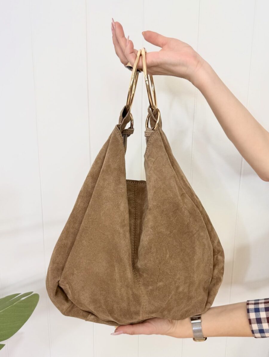 Bolso ARO Serraje Tostado