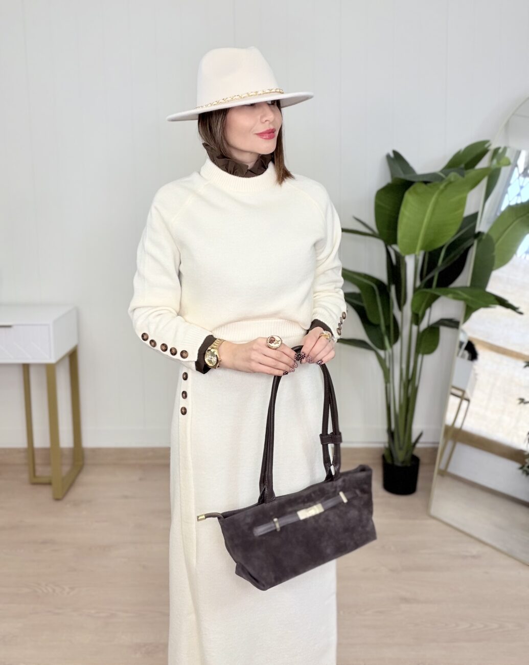 Conjunto Punto OLIVIA Crudo - Imagen 4