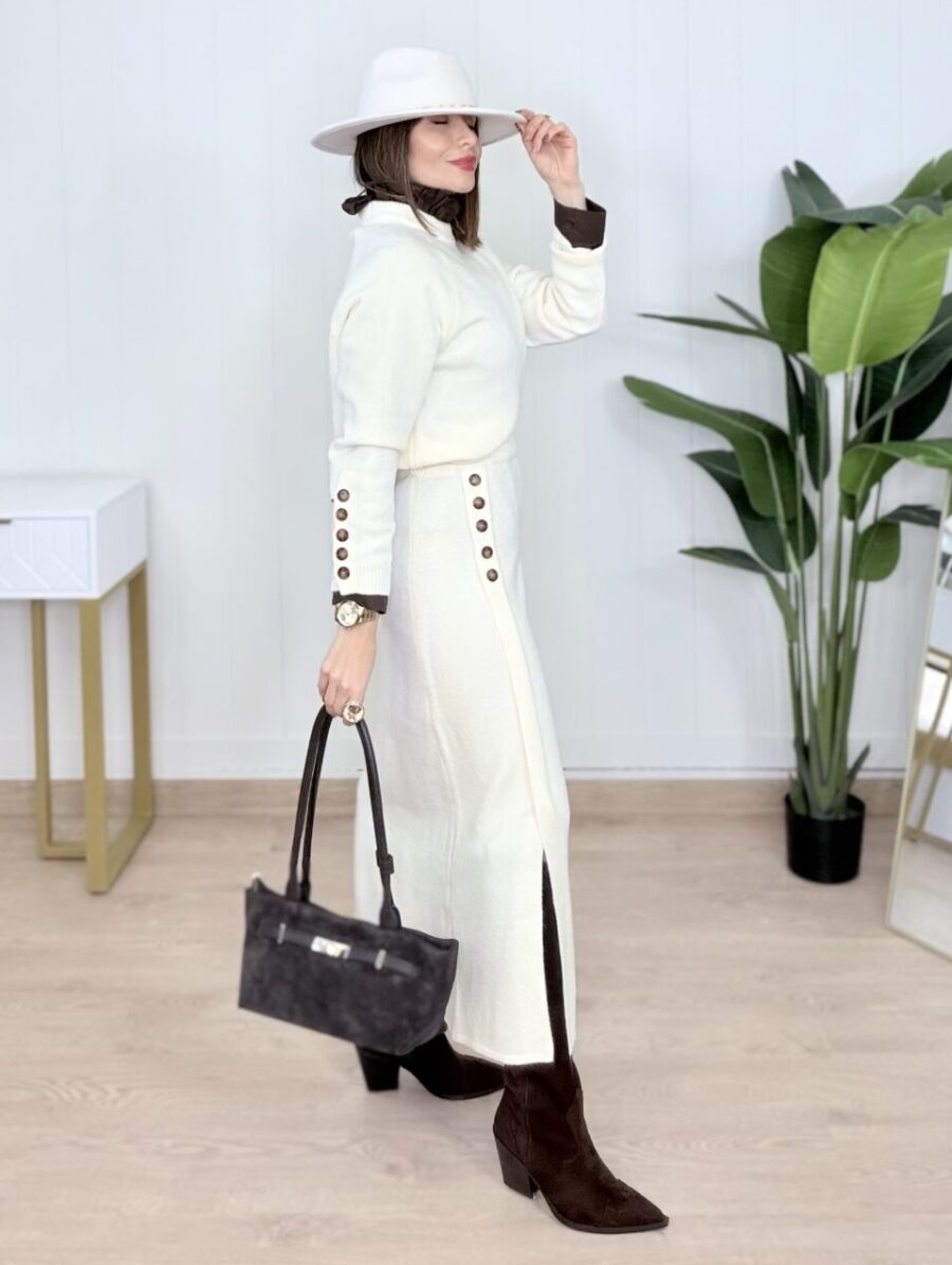 Conjunto Punto OLIVIA Crudo