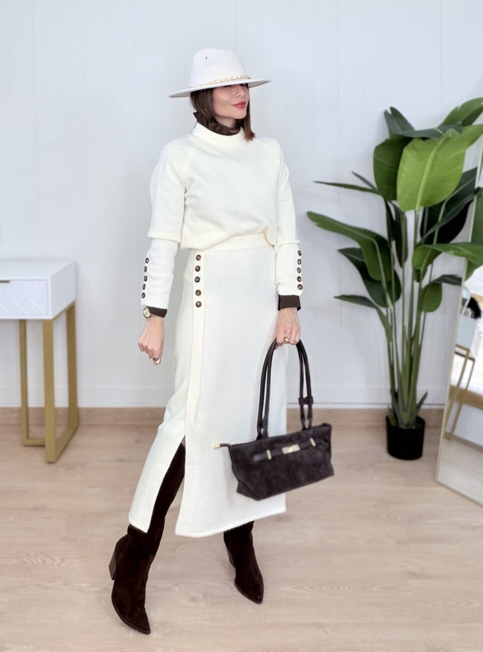 Conjunto Punto OLIVIA Crudo - Imagen 6