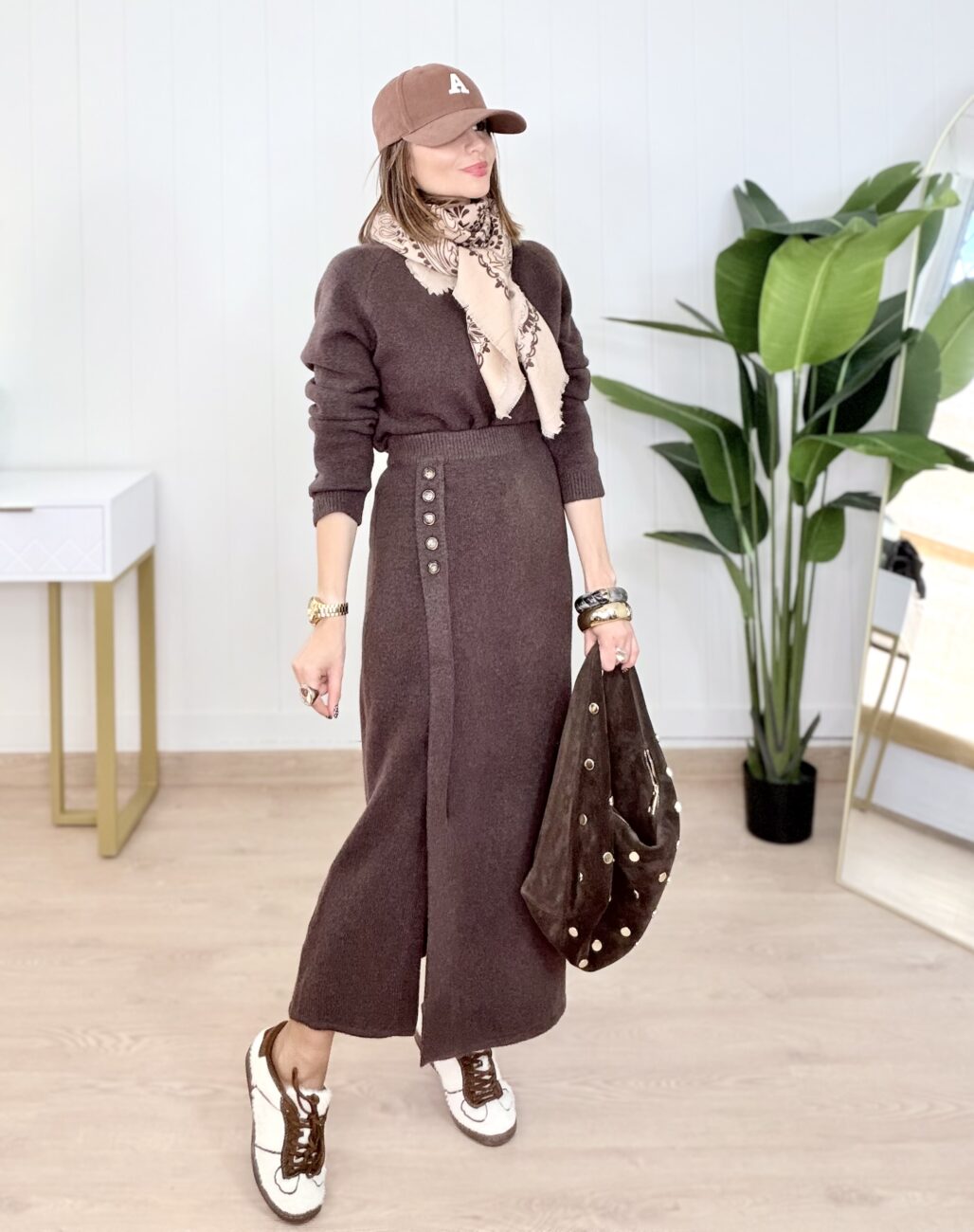 Conjunto Punto OLIVIA Chocolate