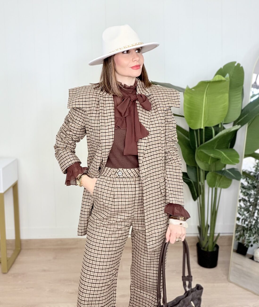 Blusa MARIEL Choco - Imagen 9