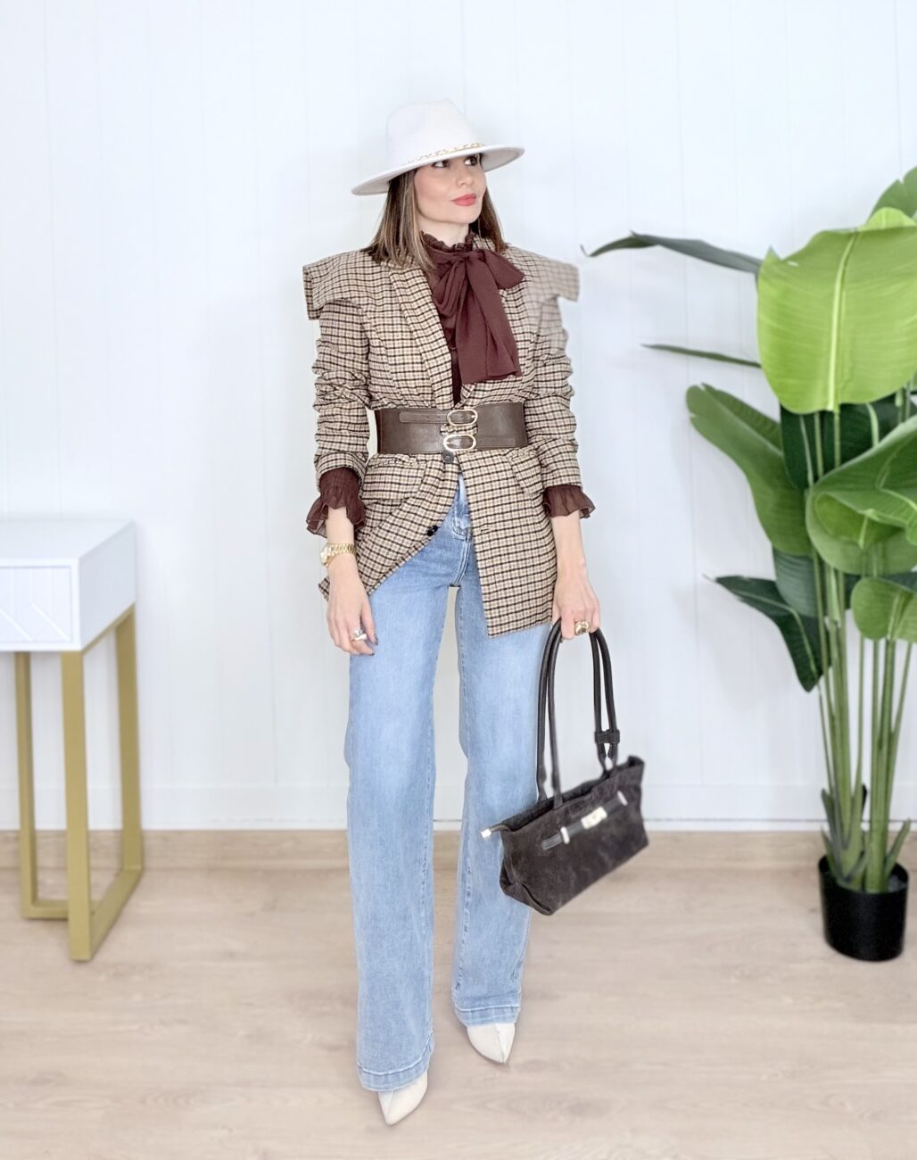 Blusa MARIEL Choco - Imagen 6