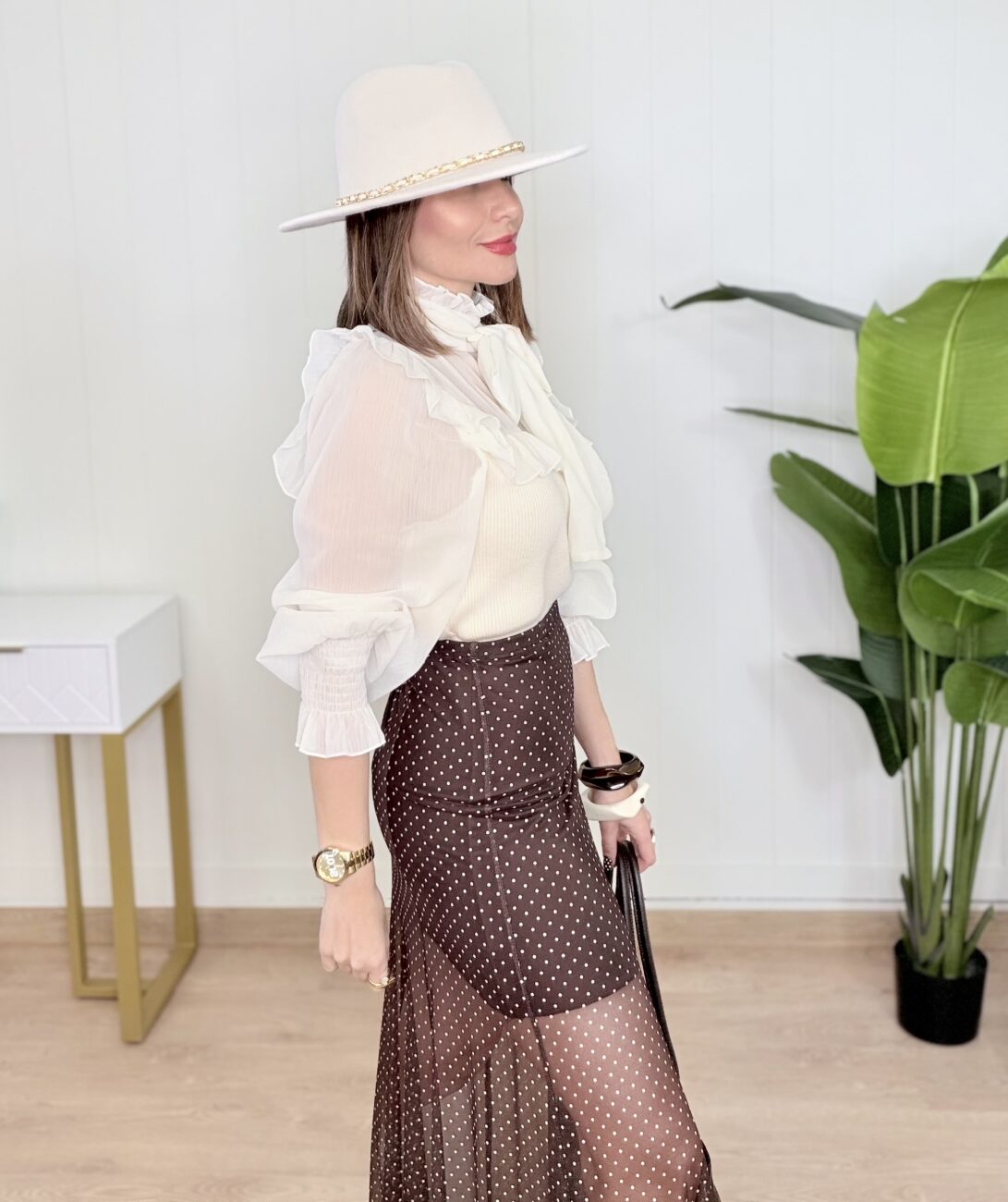 Blusa MARIEL Crudo - Imagen 5