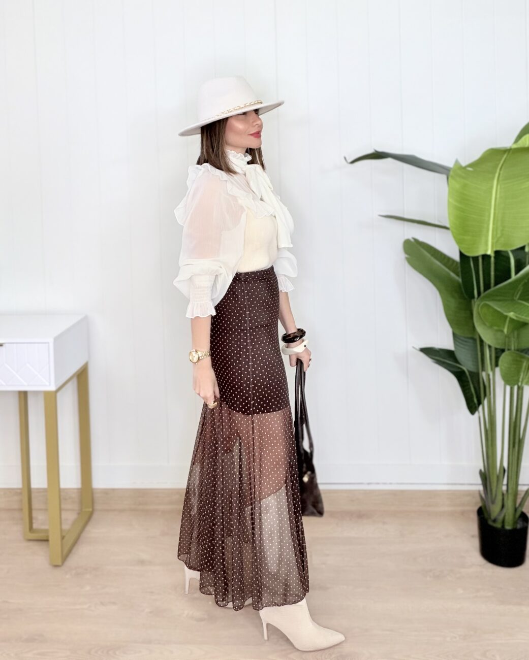 Blusa MARIEL Crudo - Imagen 6