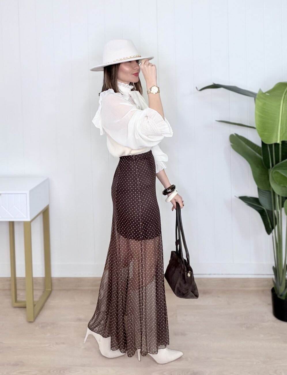 Blusa MARIEL Crudo - Imagen 4