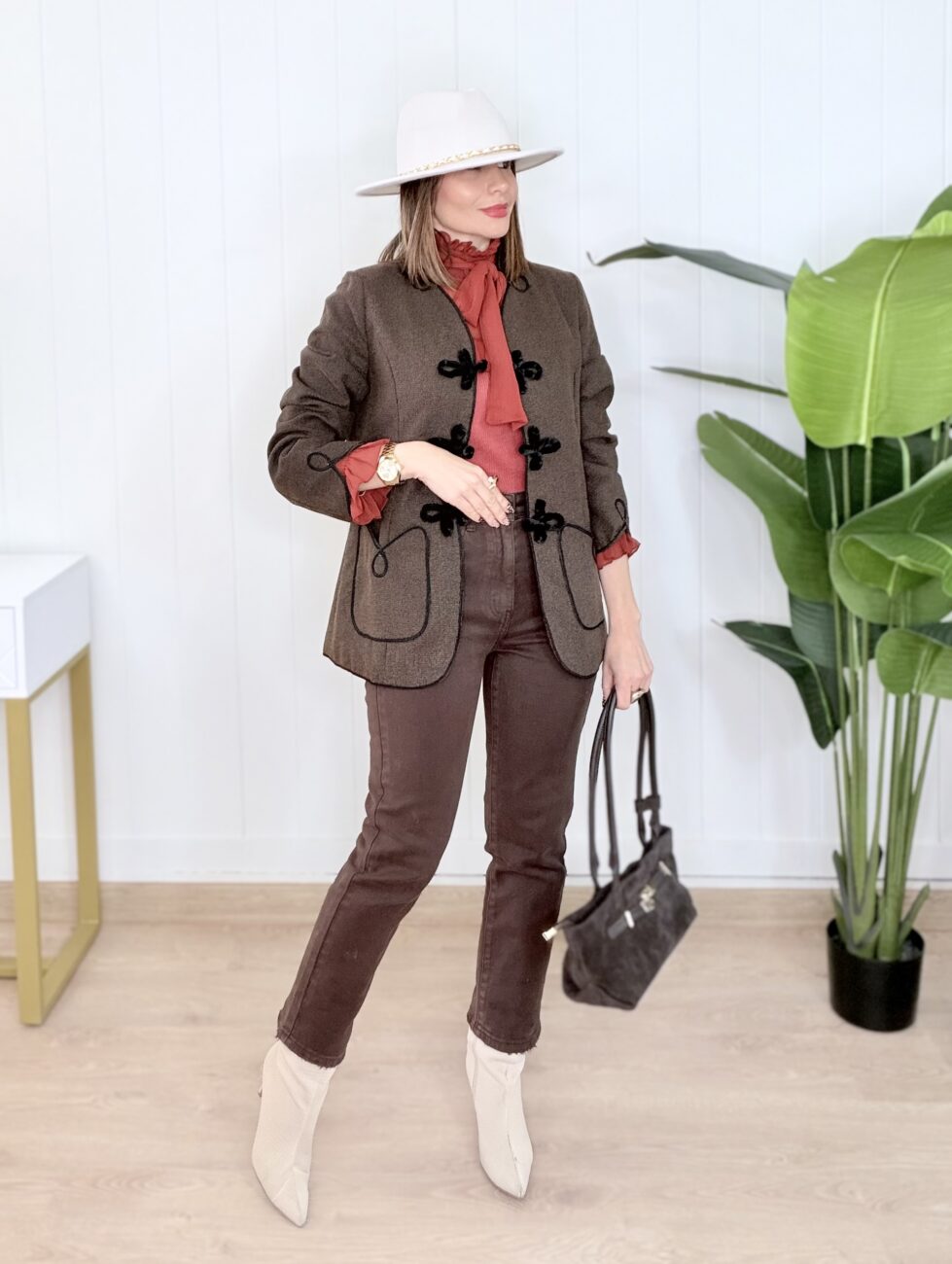 Chaqueta GOYA Alamares Chocolate - Imagen 8