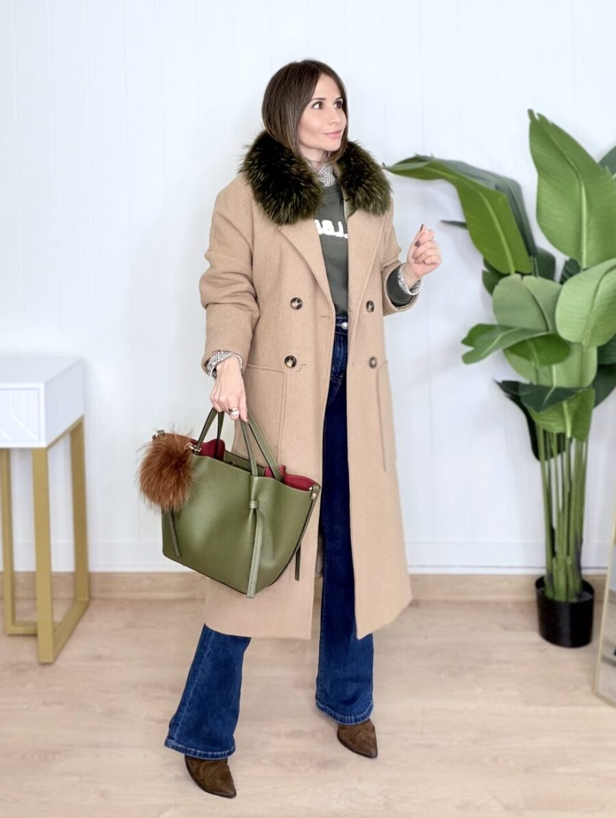 Abrigo BORNAC Allo Allo Camel