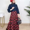 Falda TILDA Tartán Rojo