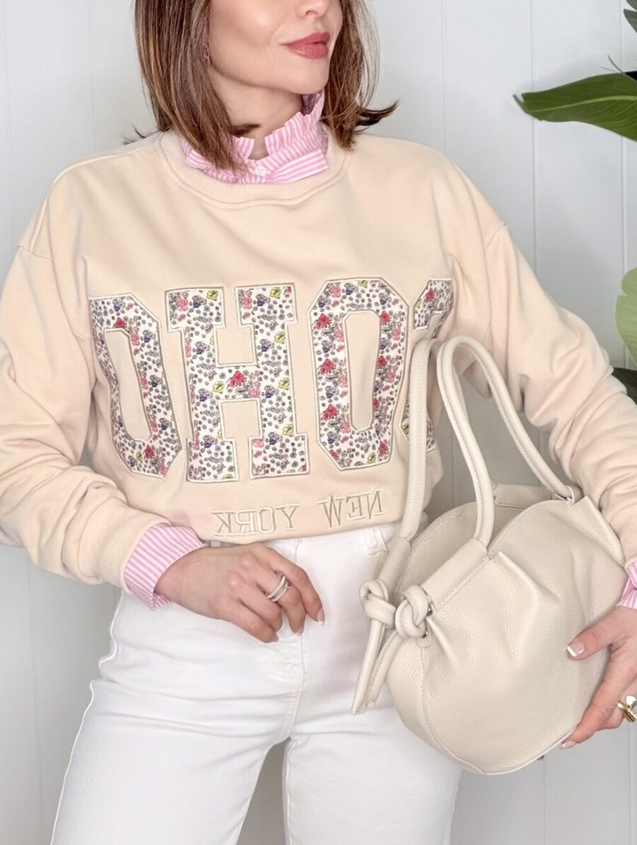 Sudadera SOHO Liberty Beige