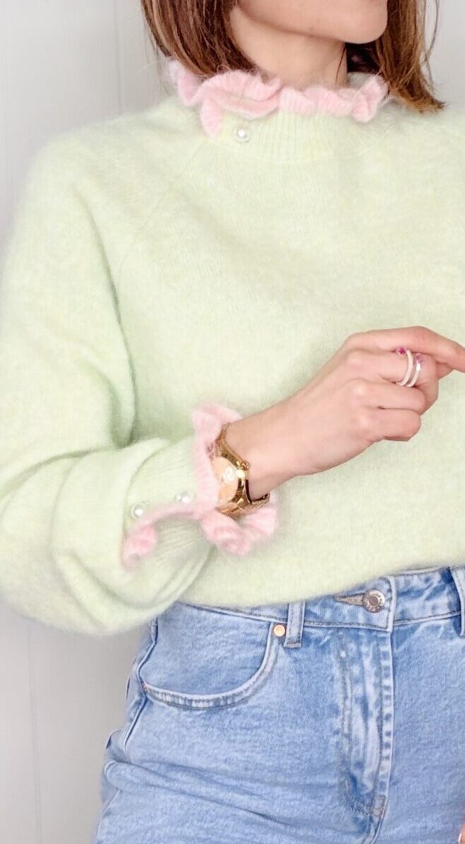 Alternative view of Jersey PERLA Verde