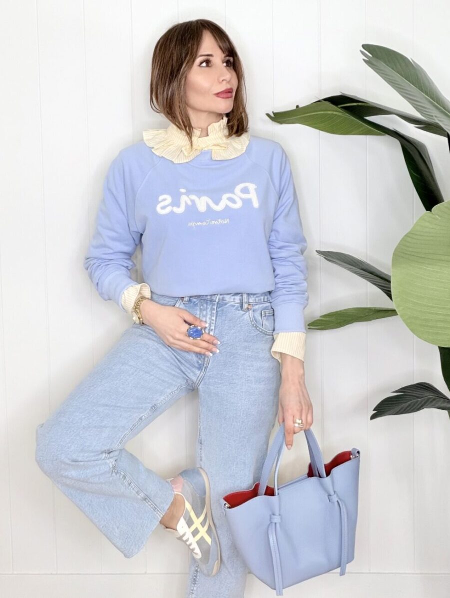 Alternative view of Sudadera PARIS Azul