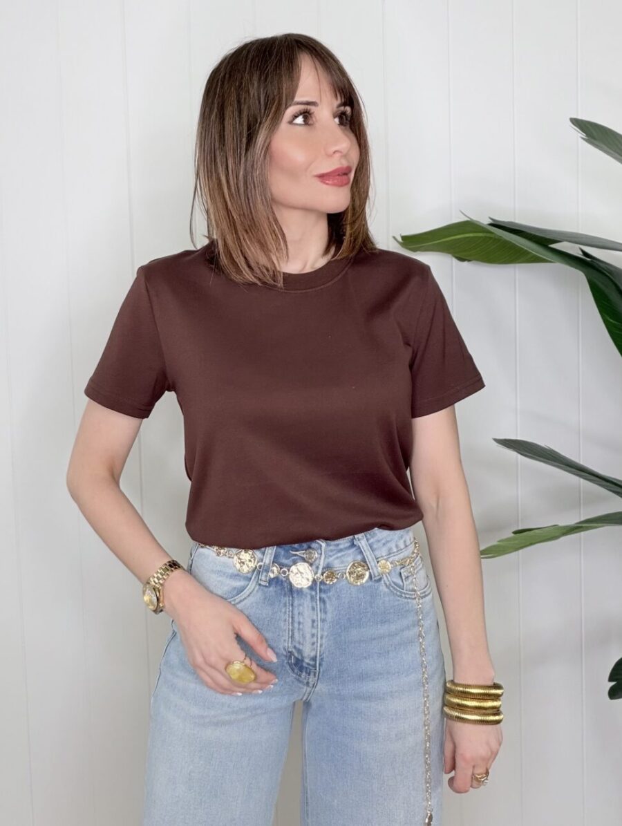 Camiseta BASIC Allo Allo Choco