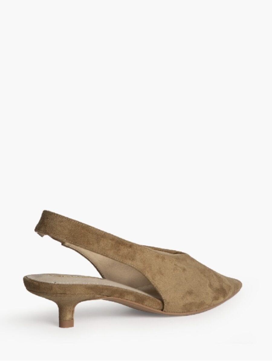 Alternative view of Destalonado Tacón Bajo Camel