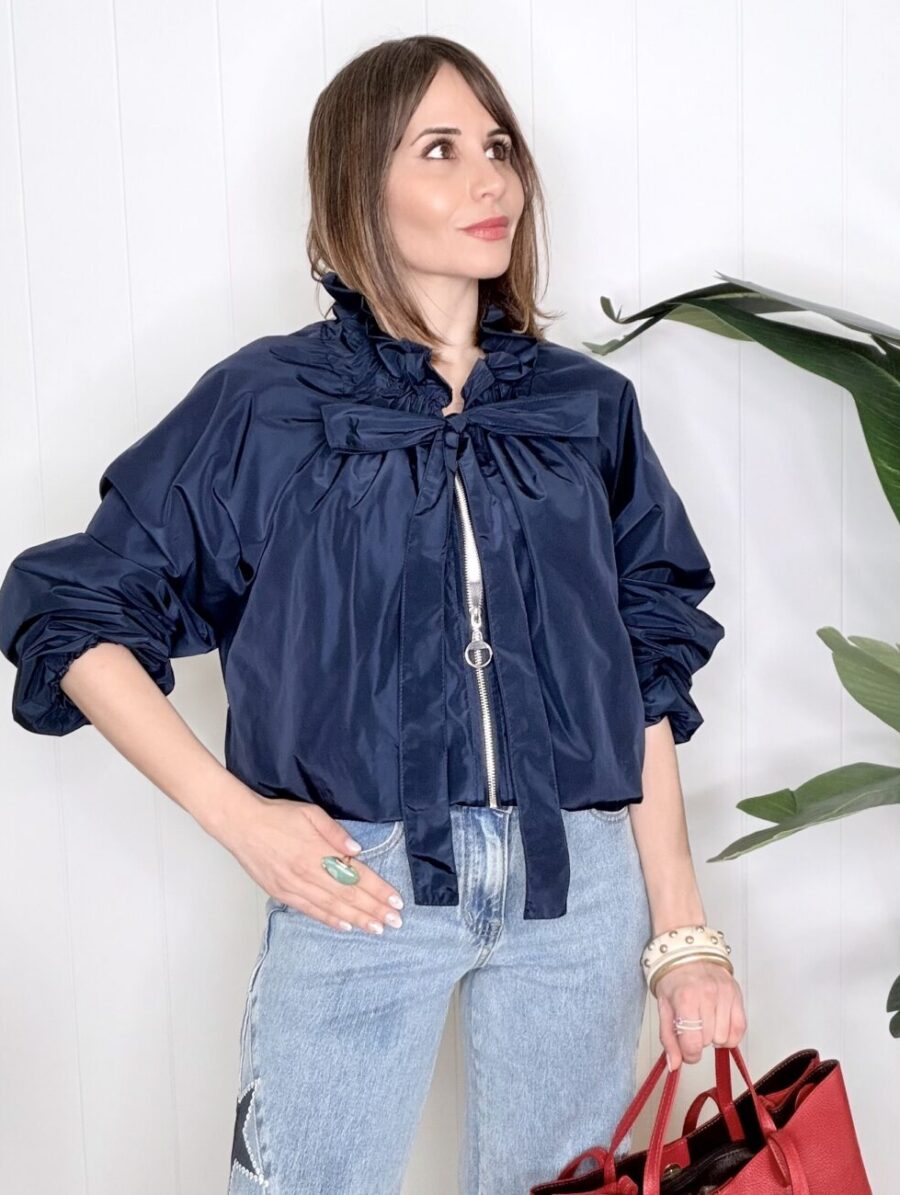 Cortavientos SCARLET Azul Marino