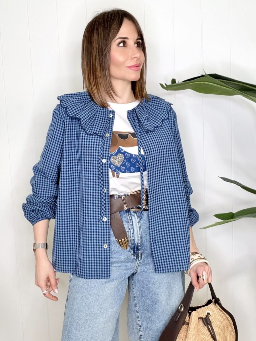 Camiseta TECKEL LOVE Azul