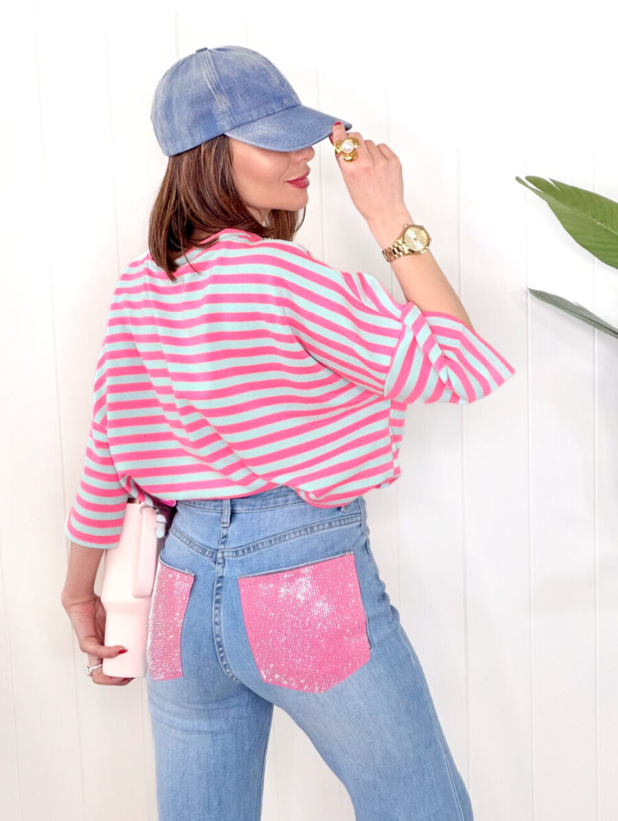 Jeans PINK GLOW Denim