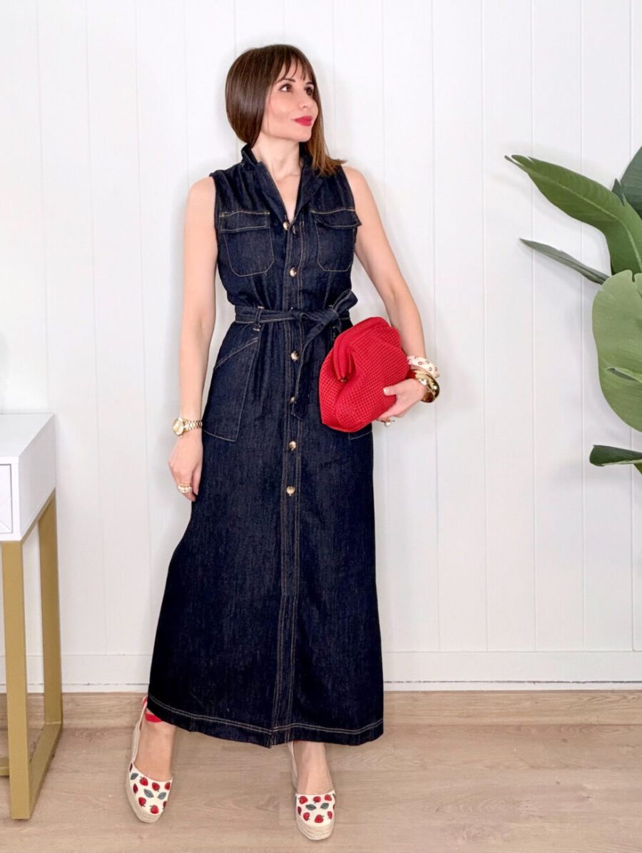 Vestido SAVARA Denim Oscuro