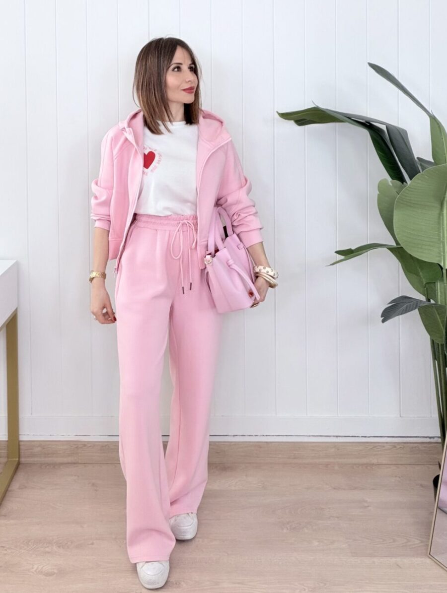 Alternative view of Conjunto Algodón COMFY Rosa