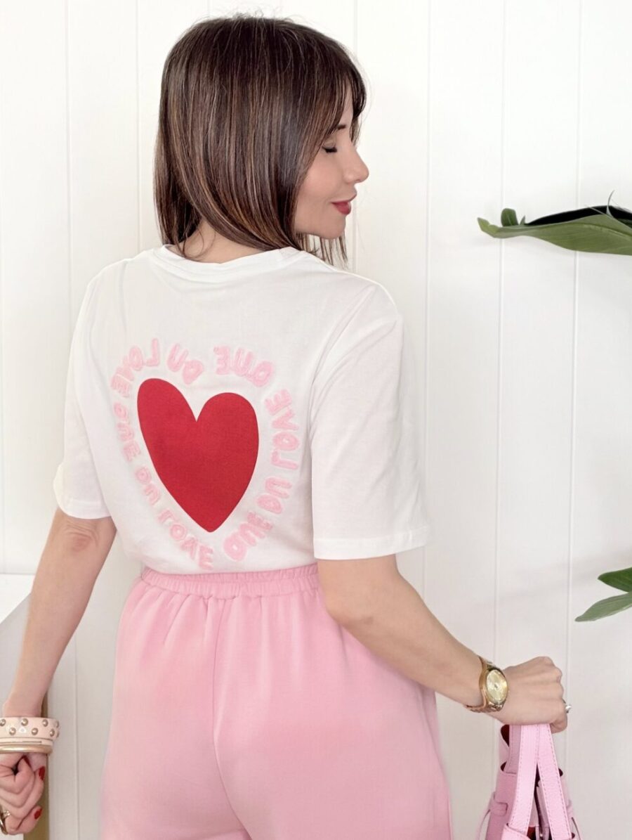 Camiseta LOVE QUE DU Blanco