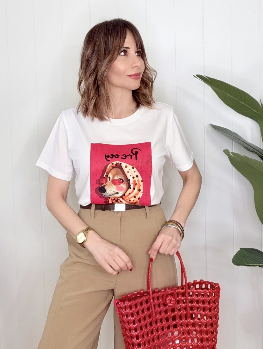 Alternative view of Camiseta MADAME LOBO Rojo