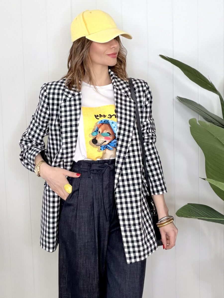 Alternative view of Camiseta MADAME LOBO Amarilla