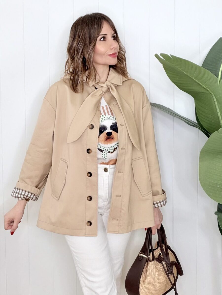 Trench ROMA Camel