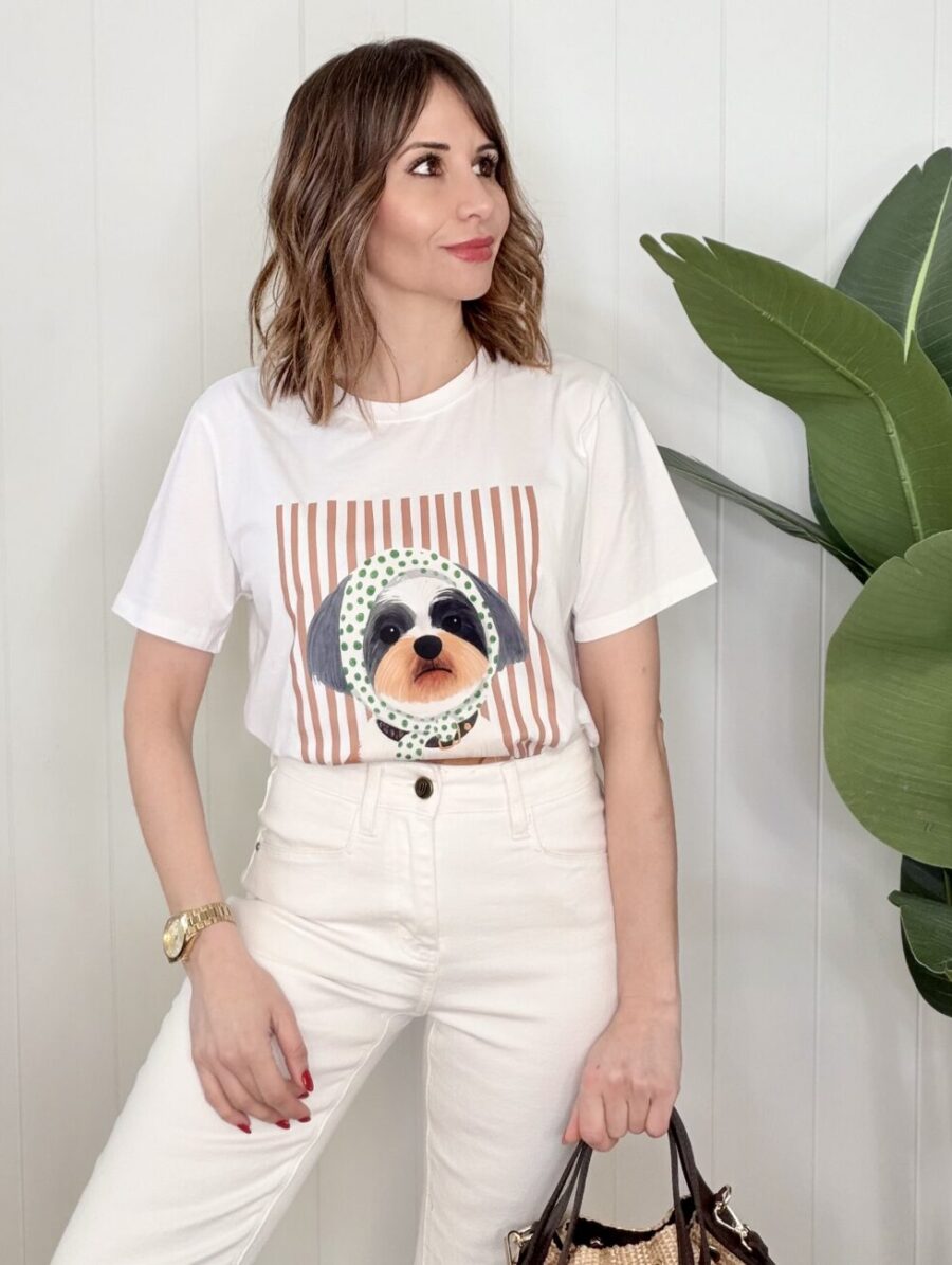 Alternative view of Camiseta PUPPY BONNET Camel&Verde