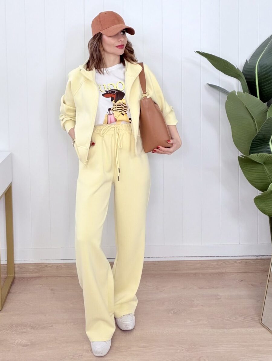 Conjunto COMFY Algodón Amarillo