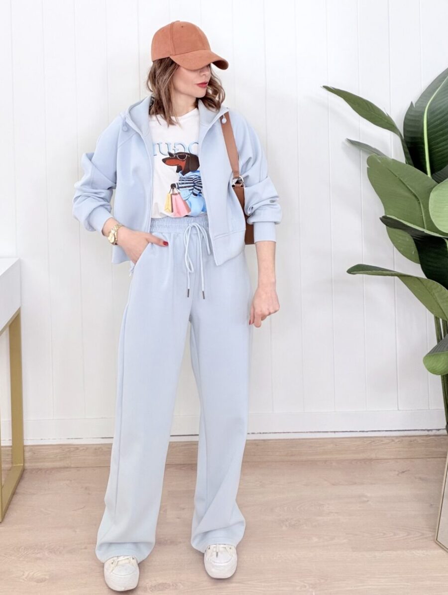 Conjunto COMFY Algodón Azul