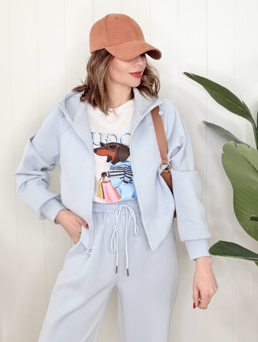 Alternative view of Camiseta DOG SHOOPING Azul