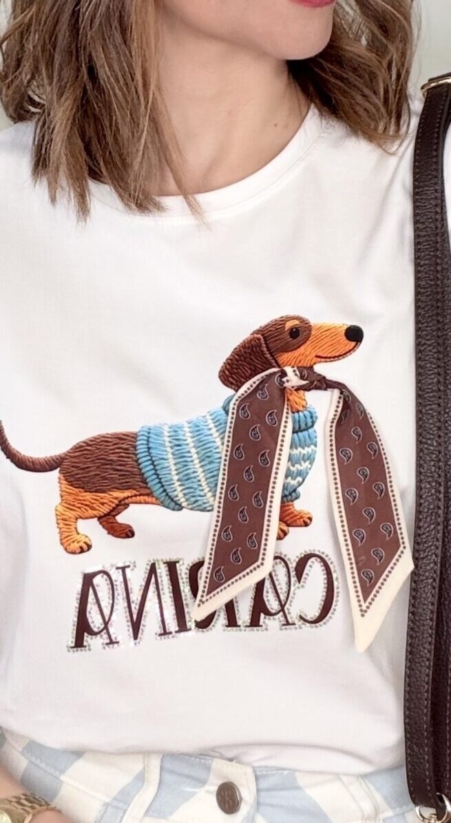 Alternative view of Camiseta TECKEL CARINA Blanco