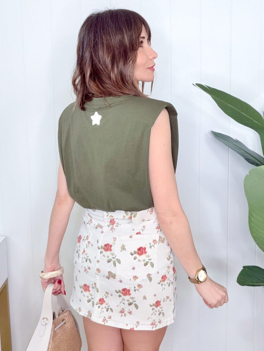 Camiseta Hombreras ALLO STAR Verde