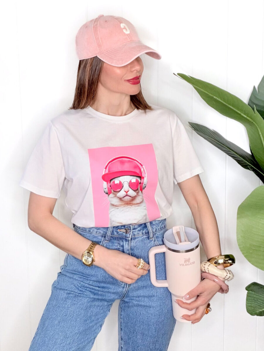 Camiseta SONICAT Rosa