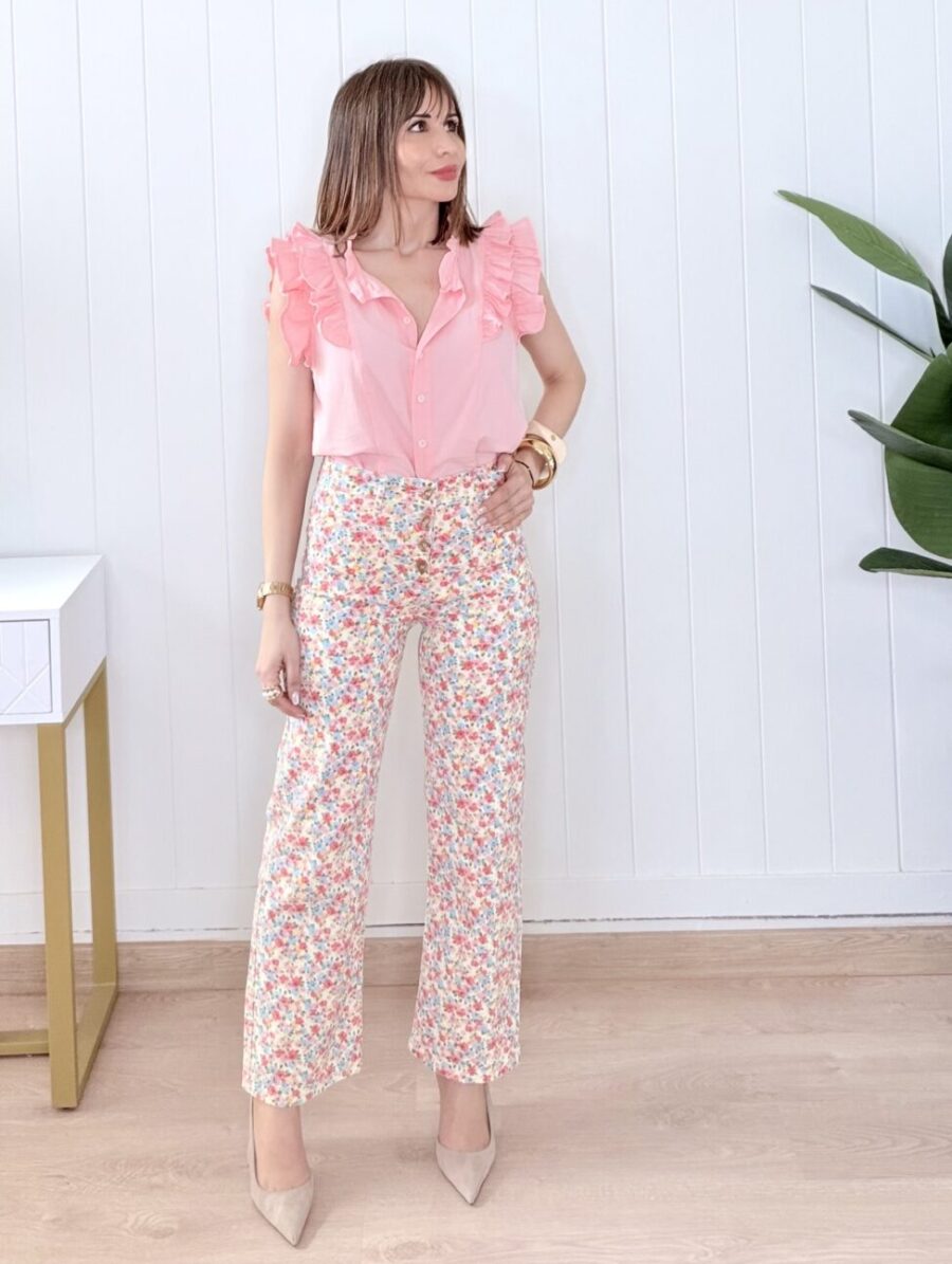 Alternative view of Blusa LULÚ Rosa