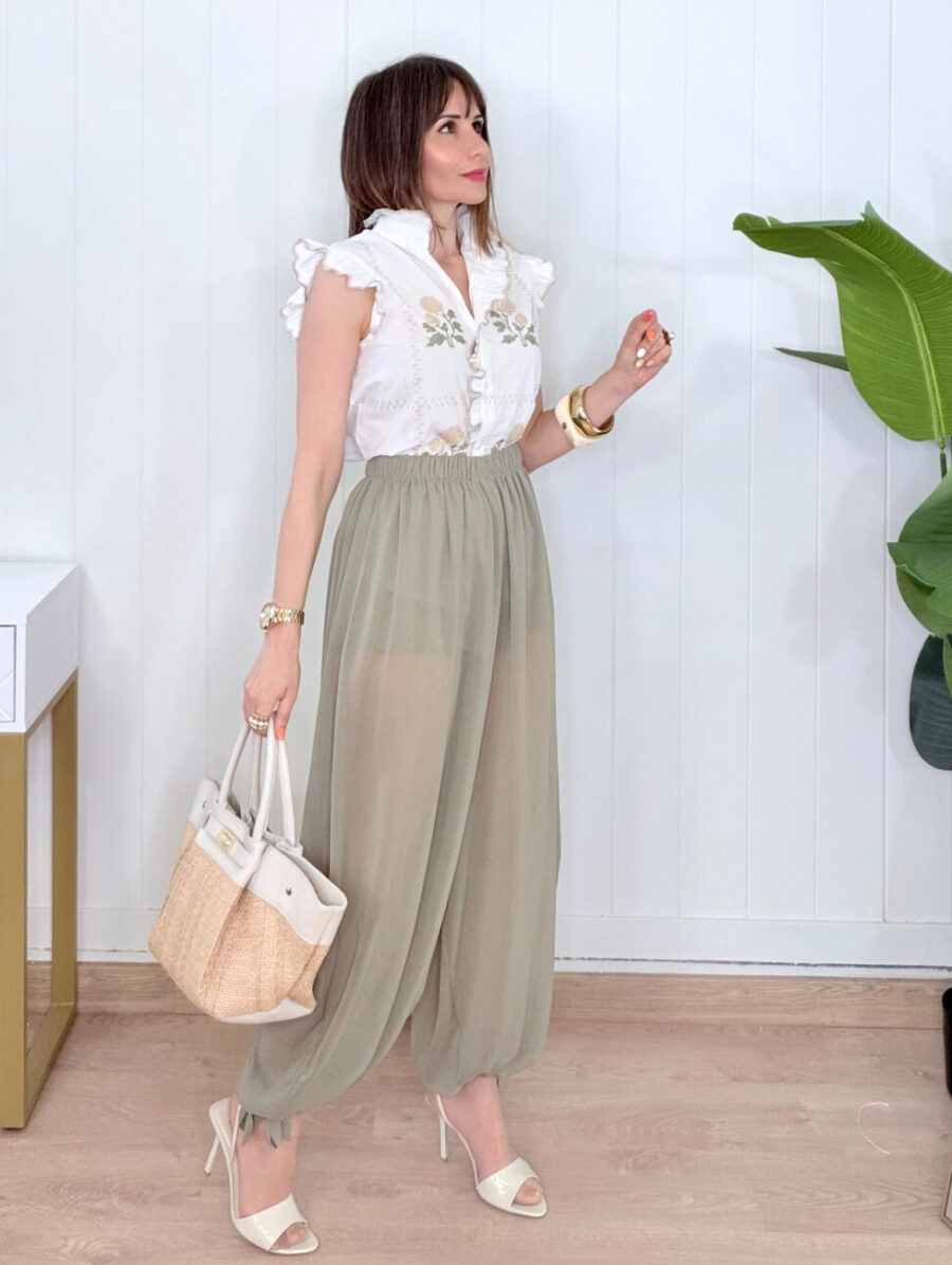 Alternative view of Pantalón NILO Bombacho Verde