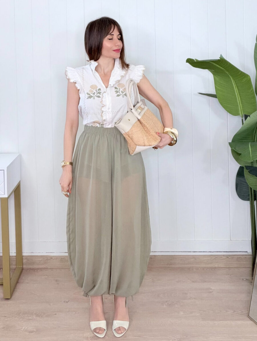 Pantalón NILO Bombacho Verde