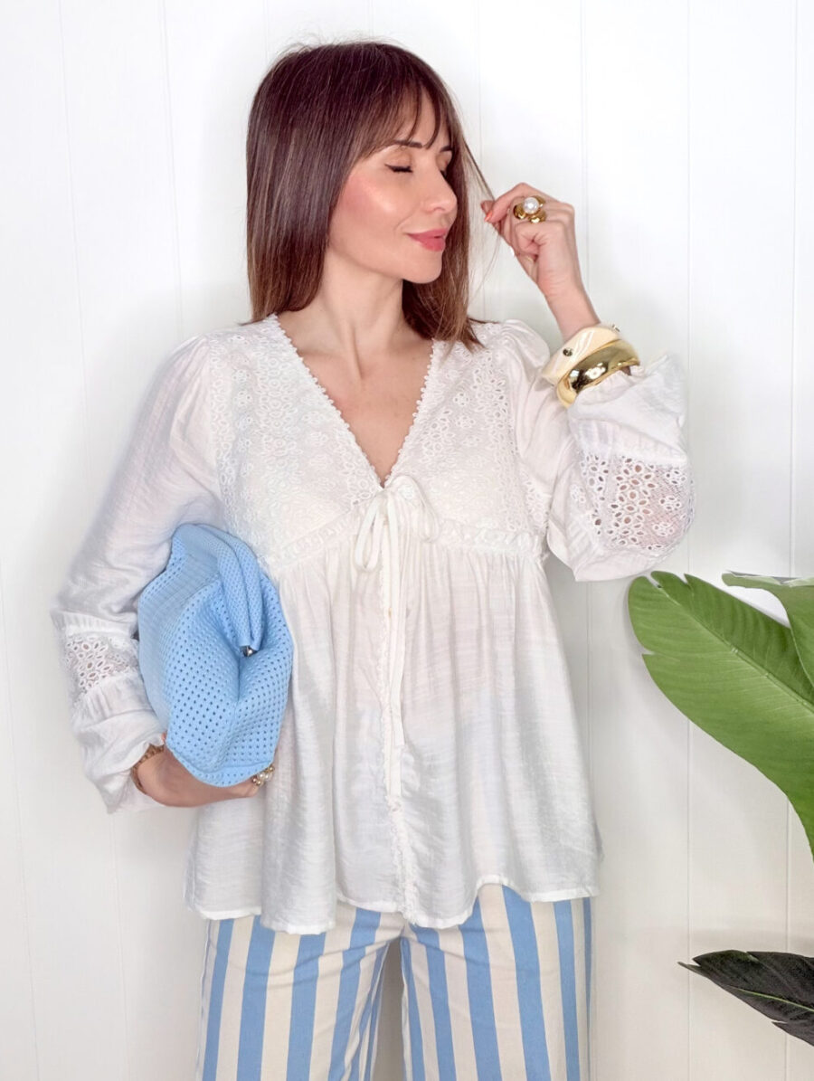 Blusa AMADA Blanco