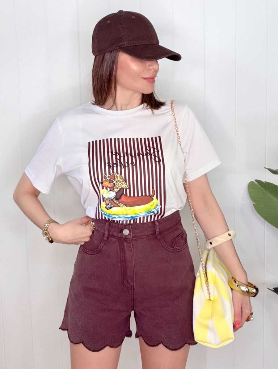 Alternative view of Pouch BAG Rayas Limón