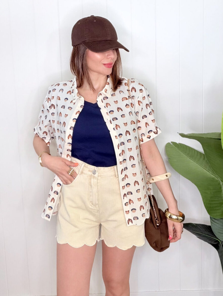 Alternative view of Blusa ICONA Cream