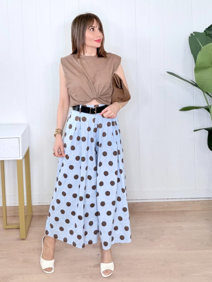 Culotte TALMA Midi Azul