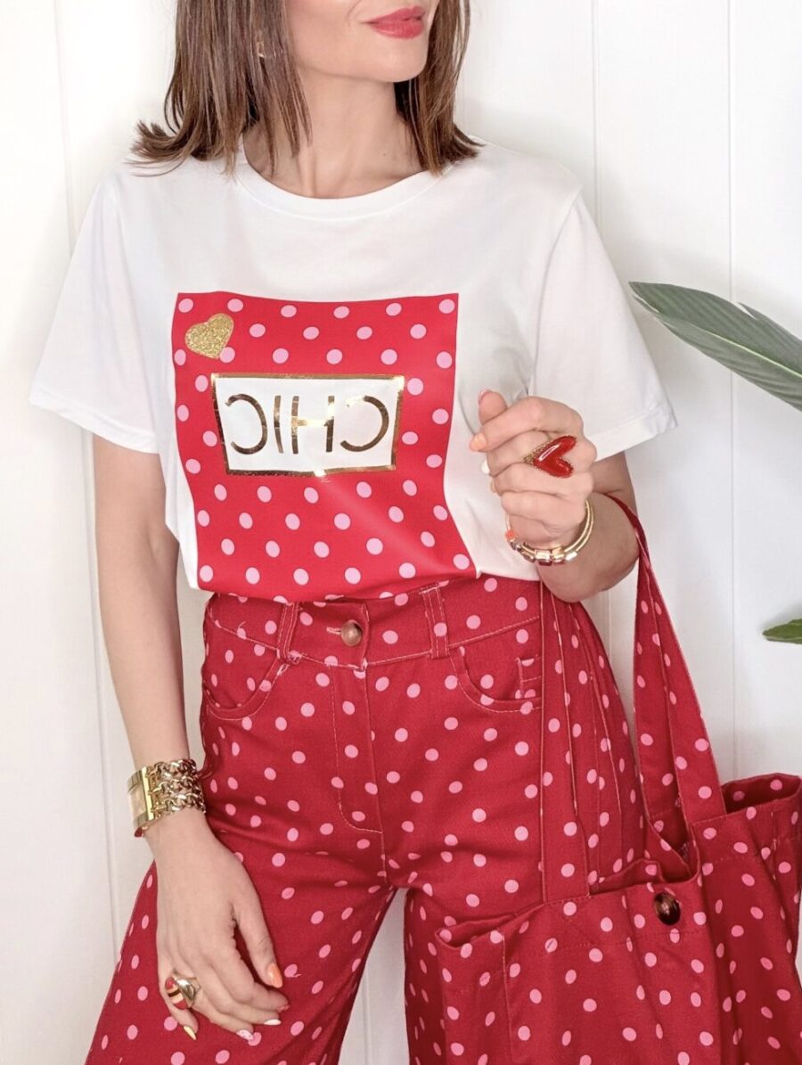 Camiseta CHIC Roja